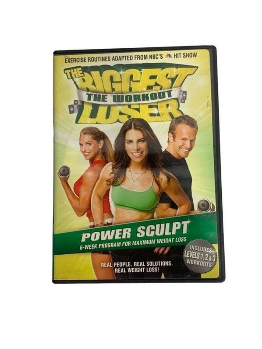 The Biggest Loser Power Sculpt DVD 2007 6 Week Program Lionsgate Fullscreen